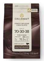 Czekolada belgijska ciemna 70% pastylki 2,5kg Callebaut