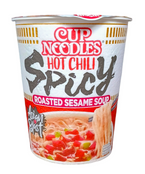 Makaron instant Ramen Hot Chili Spicy Cup 66g Nissin